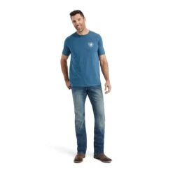 Men's Ariat Hexafill T-Shirt #10042765 -Western Cowboy Equipment Store 6538589b5cda9645a646fb46e35f53c4