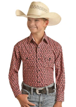 Boy's Panhandle Snap Front Shirt #PSBSOSR0MB