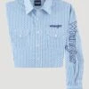 Men's Wrangler Logo Snap Front Shirt #112318482 -Western Cowboy Equipment Store 67159042a7653d7fda98c4dd5db10336