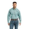 Men's Ariat Pro Series Kian Classic Fit Button Down Shirt #10042338 -Western Cowboy Equipment Store 67d2f4657b516083581ed7ec00d9b4a2