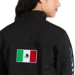 Children's Ariat New Team Softshell MEXICO Jacket #10036550 -Western Cowboy Equipment Store 6a444a305db5260e171e1777f1d686f6