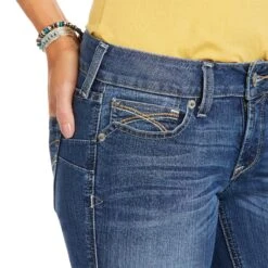 Women's Ariat R.E.A.L. Mid-Rise Samara Boot Cut Jean #10036086 -Western Cowboy Equipment Store 6a509e39d5c1de524a5e3f4cfb43dbe6