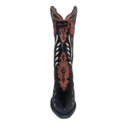 Women's Dan Post Black With Floral Snip Toe #DP4350 -Western Cowboy Equipment Store 6a61d6bbbb66900b651ef0ef6c504e36
