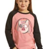 Girl's Rock & Roll Cowgirl T-Shirt #RRGT22R06X -Western Cowboy Equipment Store 742da80862637899f4a1af212e77cf3a