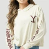 Women's Wrangler Yellowstone Crop Hoodie #112323610 -Western Cowboy Equipment Store 75f40b7c9605f6b59cf37f0dd943d1d1