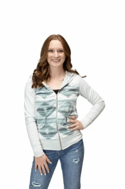 Women's Liberty Wear Zip Front Hoodie #8168X