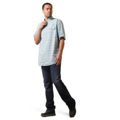 Men's Ariat VentTEK Outbound Classic Fit Button Down Shirt #10043348 -Western Cowboy Equipment Store 7b5867a305a5f417d50924b595f85e17