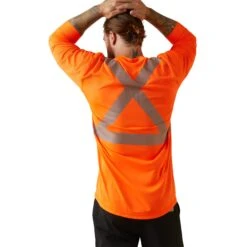 Men's Ariat Rebar High Vis T-Shirt #10043822 -Western Cowboy Equipment Store 7c1b57b40cef93f9b530675ad48429ad