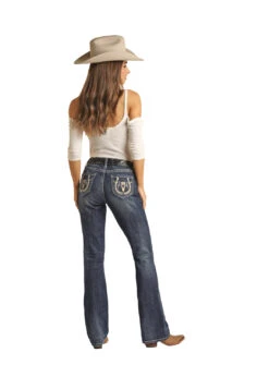 Women's Rock & Roll Cowgirl Bootcut Jean #RRWD4MR0K3 -Western Cowboy Equipment Store 83065c4cab9214d5be05ed5bd8bba241