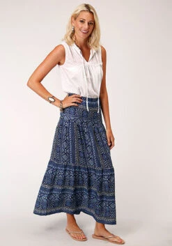 Women's Roper Peasant Blouse #03-037-0513-5022WH -Western Cowboy Equipment Store 83bb378805d77835651ab5bd9bcf5e8a 1