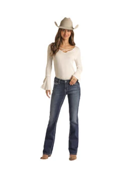 Women's Rock & Roll Cowgirl Bootcut Jean #RRWD4MRZPW -Western Cowboy Equipment Store 871e922f3afc6e790e0fdc8da4fe2a37