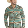 Men's Rock & Roll Cowboy Snap Front Shirt #RRMSOSR0PZ -Western Cowboy Equipment Store 882e64b82985ac6f145caedded1dde35