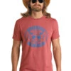 Men's Rock & Roll Cowboy Dale Brisby T-Shirt #RRMT21RZMB -Western Cowboy Equipment Store 8d7a5573825e4c6a02408e0574c02225