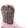 Toddler Roper Brown & Pink Floral Boot #09-017-1901-2987 -Western Cowboy Equipment Store 8db5a214c728a59bcf0f25ad670941ae
