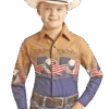 Boy's Panhandle Snap Front Shirt #PHBSOSR14H -Western Cowboy Equipment Store 8e05a57ad3613c677d2575f029a35eb9