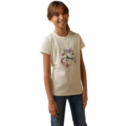 Girl's Ariat Flora T-Shirt #10043740 -Western Cowboy Equipment Store 8e35676ae23043c7f0c136e0f85a50ed