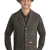 Men's Powder River Wool Vest #PRMO98RZZK -Western Cowboy Equipment Store 95b1cdd170e5829bccf9d2022ef3f825