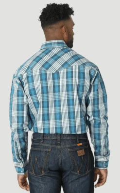 Men's Wrangler 20X Fire Resistant Snap Front Shirt #112319162 -Western Cowboy Equipment Store 96a8b3b2cb8ba346926ac6302d8831da