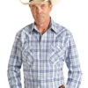 Men's Rough Stock Snap Front Shirt #R0S3266 -Western Cowboy Equipment Store 985b9046d4b2a8e4caafbf9bed978597