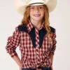 Girl's Roper Snap Front Shirt #01-080-0024-4022 -Western Cowboy Equipment Store 98c3eeb088b0b8bf9a1adc994502504d