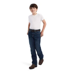 Boy's Ariat B4 Relaxed Hugo Bootcut Jean #10042201 -Western Cowboy Equipment Store 991b2cf5ab0087eeec6fdeb0d3145e86