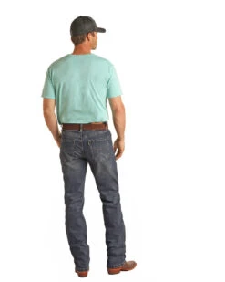 Men's Rock & Roll Cowboy Hooey Double Barrel Stackable Bootcut Jean #HYMDTBRZRZ -Western Cowboy Equipment Store 9960471008212f281839a9e553c08047
