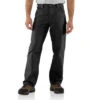 Men's Carhartt Canvas Work Dungaree Pant #B151BLK 1 Men's Carhartt Canvas Work Dungaree Pant #B151BLK -Western Cowboy Equipment Store B151BLK