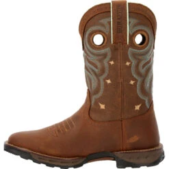 Women's Durango Brown Maverick Waterproof Boot #DRD0417 -Western Cowboy Equipment Store DRD0417 instep