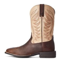 Men's Ariat Shock Shield Amos Boot #10034045 -Western Cowboy Equipment Store F20 MNS WEST 10034045 side