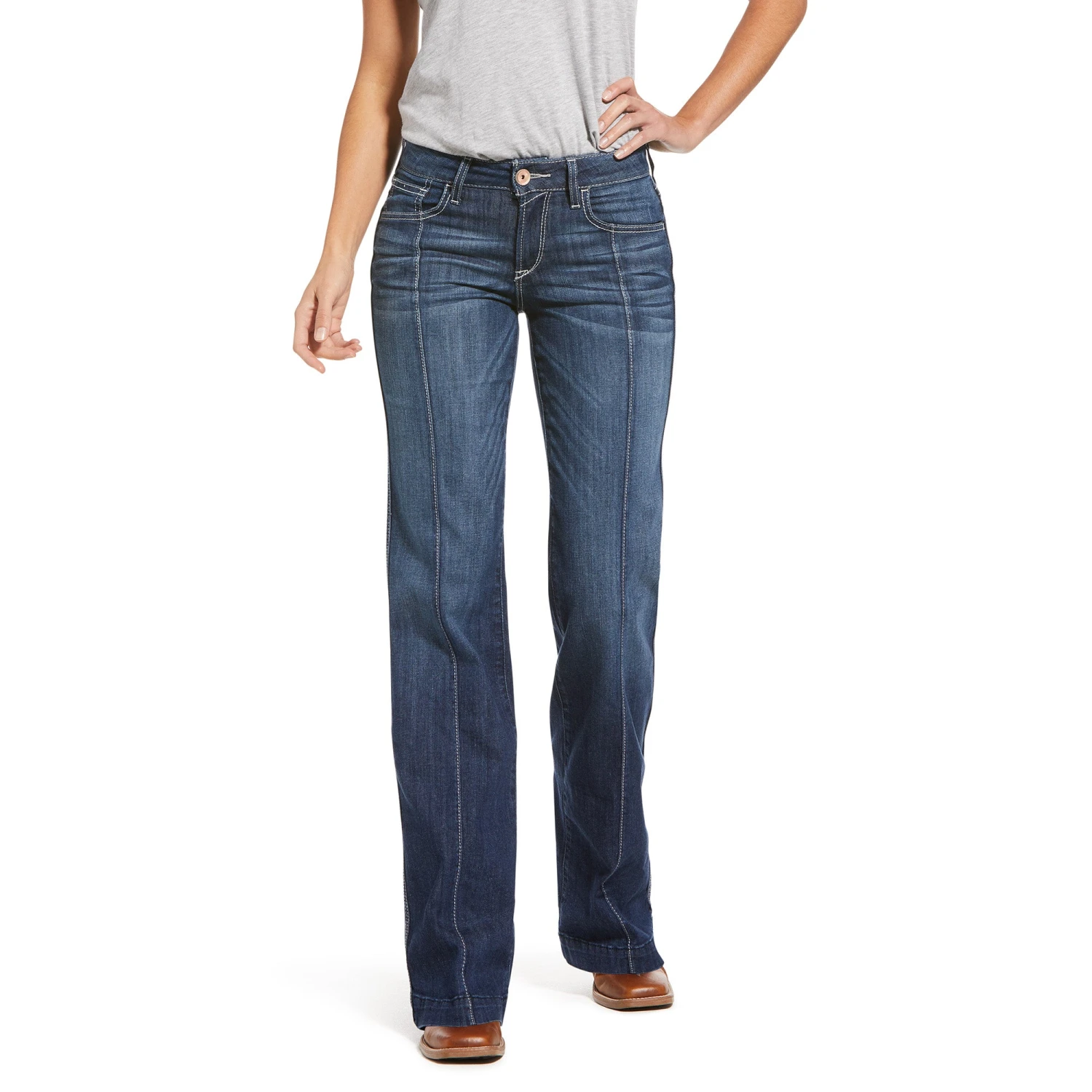 Women's Ariat Perfect Rise Lucy Trouser #10033492-C 4 Women's Ariat Perfect Rise Lucy Trouser #10033492-C - Image 2