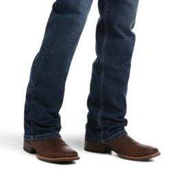 Men's Ariat M5 Matteo Straight Fit Straight Leg Jean #10036877 -Western Cowboy Equipment Store F21 WEST MNS 10036877 detail01