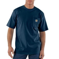 Men's Carhartt Loose Fit Heavyweight Pocket T-Shirt #K87 -Western Cowboy Equipment Store G21087 on model navy 2048x2048 46e464d8 2be3 49b2 ae51 5721730a59ec