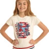 Girl's Rock & Roll Cowgirl T-Shirt #G3T5784 -Western Cowboy Equipment Store G3T5784