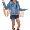 Women's Scully Denim Jacket #HC599-DEN -Western Cowboy Equipment Store HC599 DEN preview