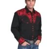 Men's Scully Snap Front Shirt #P-634CRI -Western Cowboy Equipment Store P 634 CRI