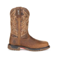 Women's Rocky Composite Toe Waterproof Work Boot #RKW0284 -Western Cowboy Equipment Store RKW0284 profile