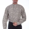 Men's Scully Button Down Shirt #RW329BRN -Western Cowboy Equipment Store RW329 BRN preview