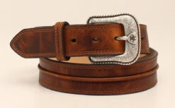 Men's Ariat Western Belt #A1019444 -Western Cowboy Equipment Store a1019444
