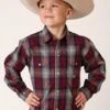 Boy's Roper Snap Front Shirt #03-030-0278-1046 -Western Cowboy Equipment Store a1a8ca67214d59c46e1b891ff592e8c8