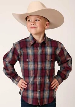 Boy's Roper Snap Front Shirt #03-030-0278-1046
