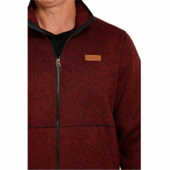 Men's Cinch Burgandy Jacket #MWJ1584001BUR -Western Cowboy Equipment Store a1c384f5ecdbcf6ecced5ca5f0999b53