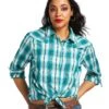 Women's Ariat REAL Billie Jean Button Down Shirt #10039890 -Western Cowboy Equipment Store a3e20abeefb3ec13914a4970604fa420