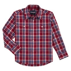 Boy's Wrangler Snap Front Shirt#112317092