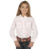 Girl's Wrangler Snap Front Shirt #GW7001W -Western Cowboy Equipment Store a504e70bee105f14b7d9ab4c509a49af