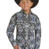 Boy's Rock & Roll Cowboy Snap Front Shirt #RRBSOSRZ1F -Western Cowboy Equipment Store a68f892388a44b1c1f7092be6457be62
