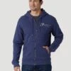 Men's Wrangler Logo Zip Hoodie #112324839