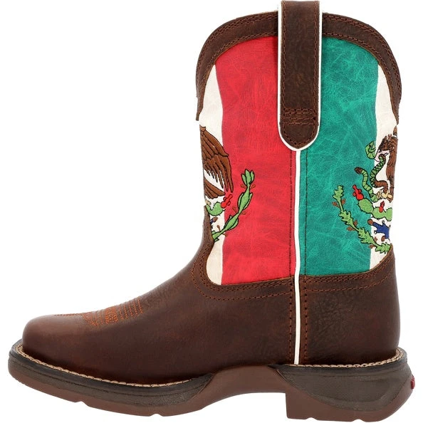 Youth's Durango Mexican Flag Western Boot #DBT0243Y 4 Youth's Durango Mexican Flag Western Boot #DBT0243Y - Image 2