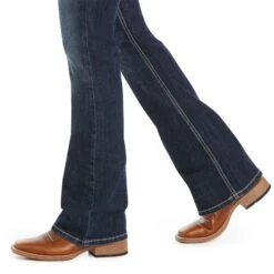Women's Ariat R.E.A.L. Arrow Fit Mid-Rise Boot Cut Esther Jean #10034662-C -Western Cowboy Equipment Store ad55e4d55cc495855e5bcea0317c224c