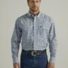 Men's Wrangler Button Down Shirt #112327825 -Western Cowboy Equipment Store af3d1204ac7958e7a511a8abd970349a a2c05d3f dc22 4d69 8189 cc455b67013b