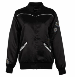 Women's Hooey Bomber Jacket #HJ107BK